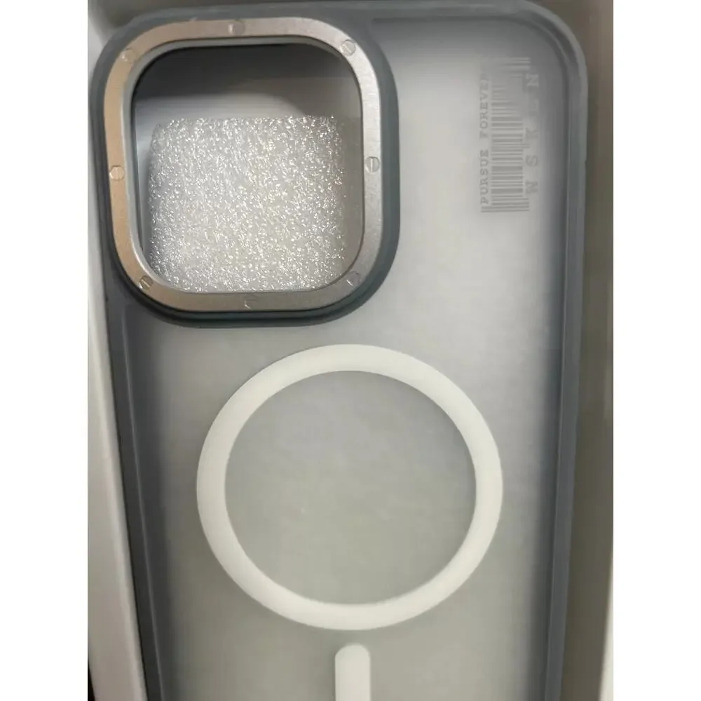 WSKEN Magnetic Case for iPhone 15 Pro Max Compatible MagSafe Skin Friendly New